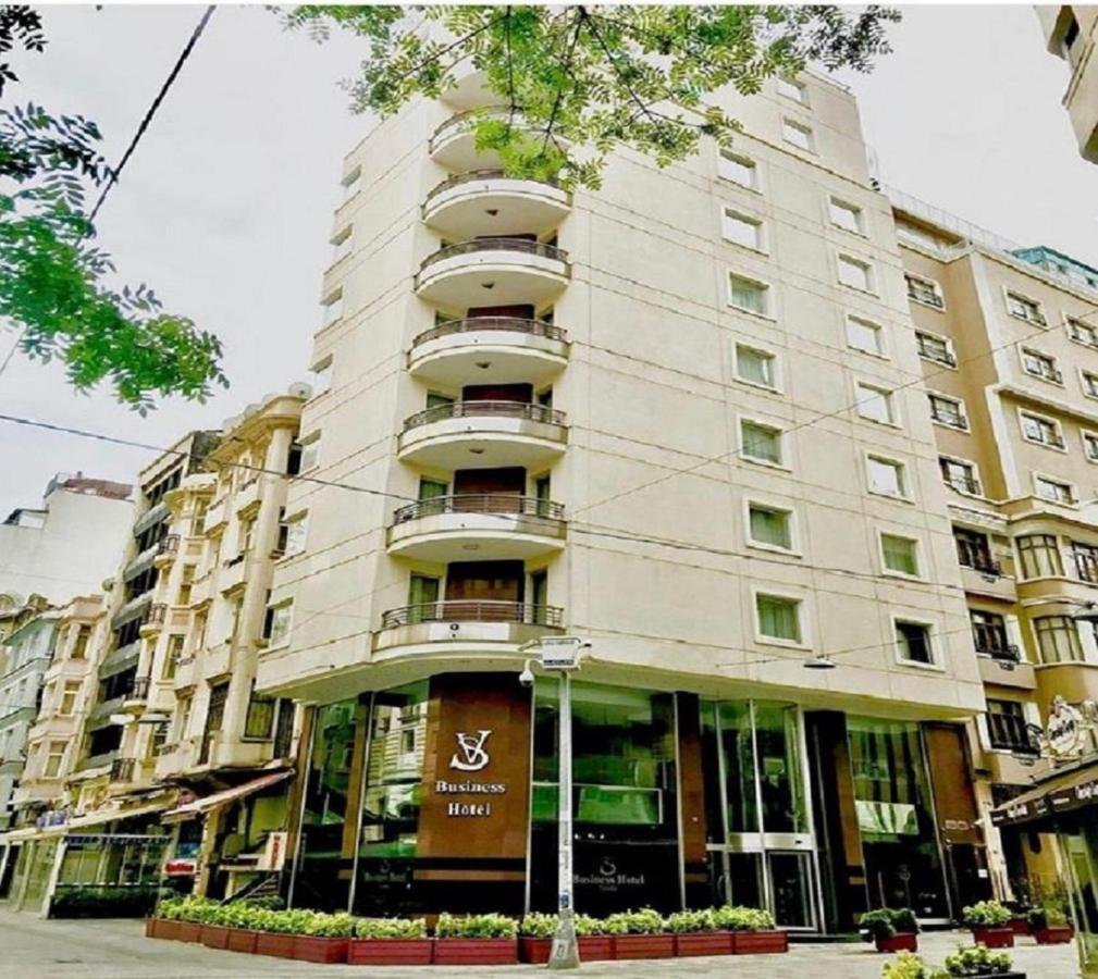 Sv Business Hotel Taksim Istambul Exterior foto