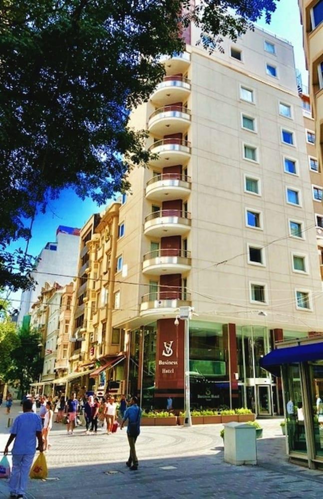 Sv Business Hotel Taksim Istambul Exterior foto