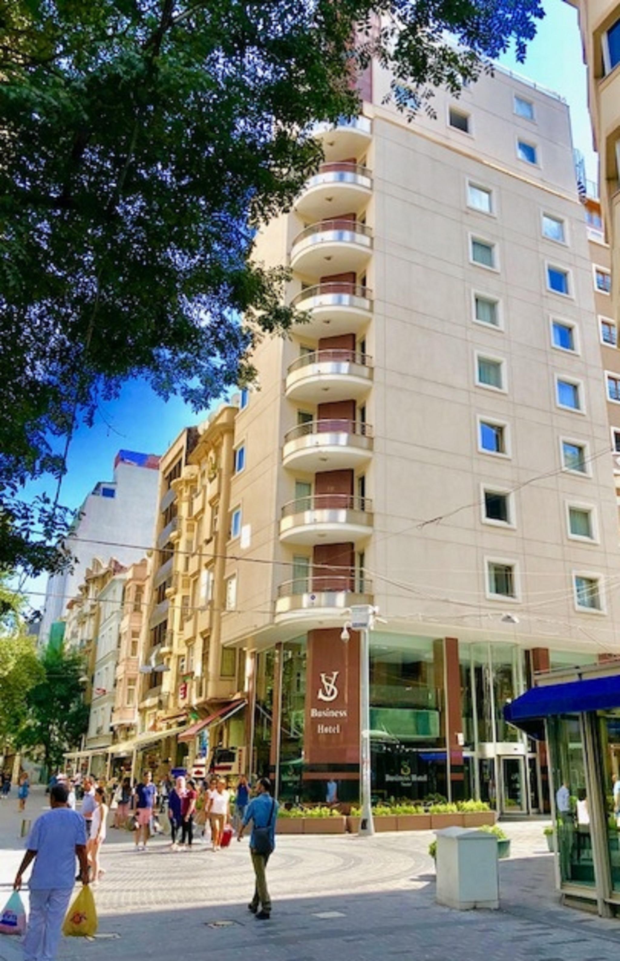 Sv Business Hotel Taksim Istambul Exterior foto