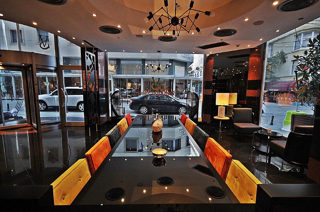 Sv Business Hotel Taksim Istambul Exterior foto