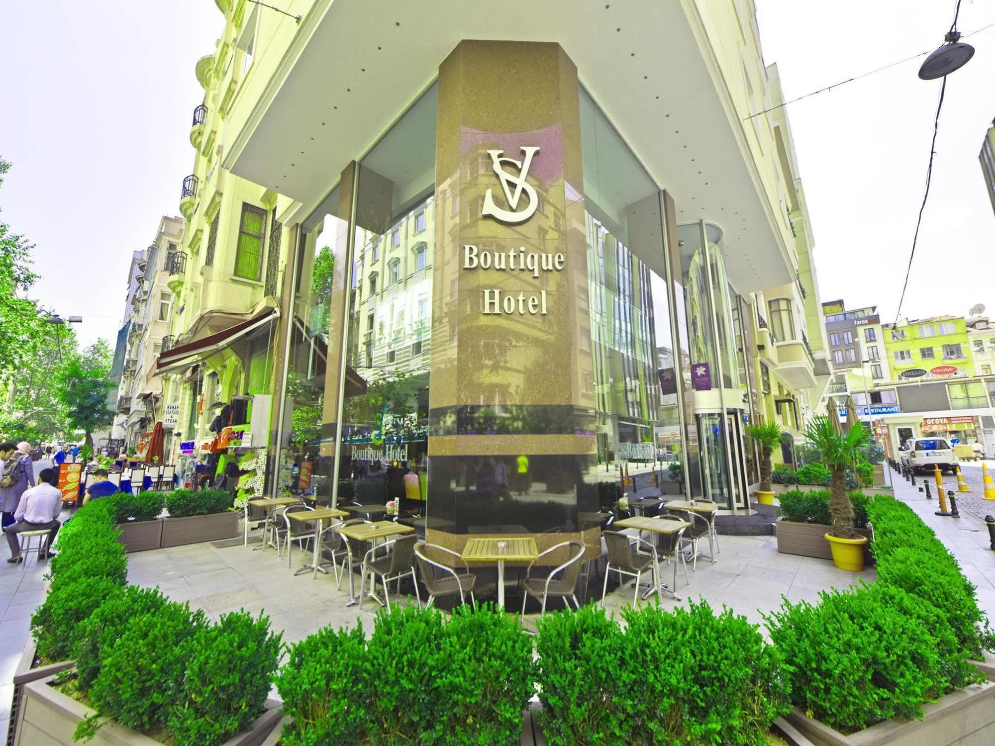 Sv Business Hotel Taksim Istambul Exterior foto