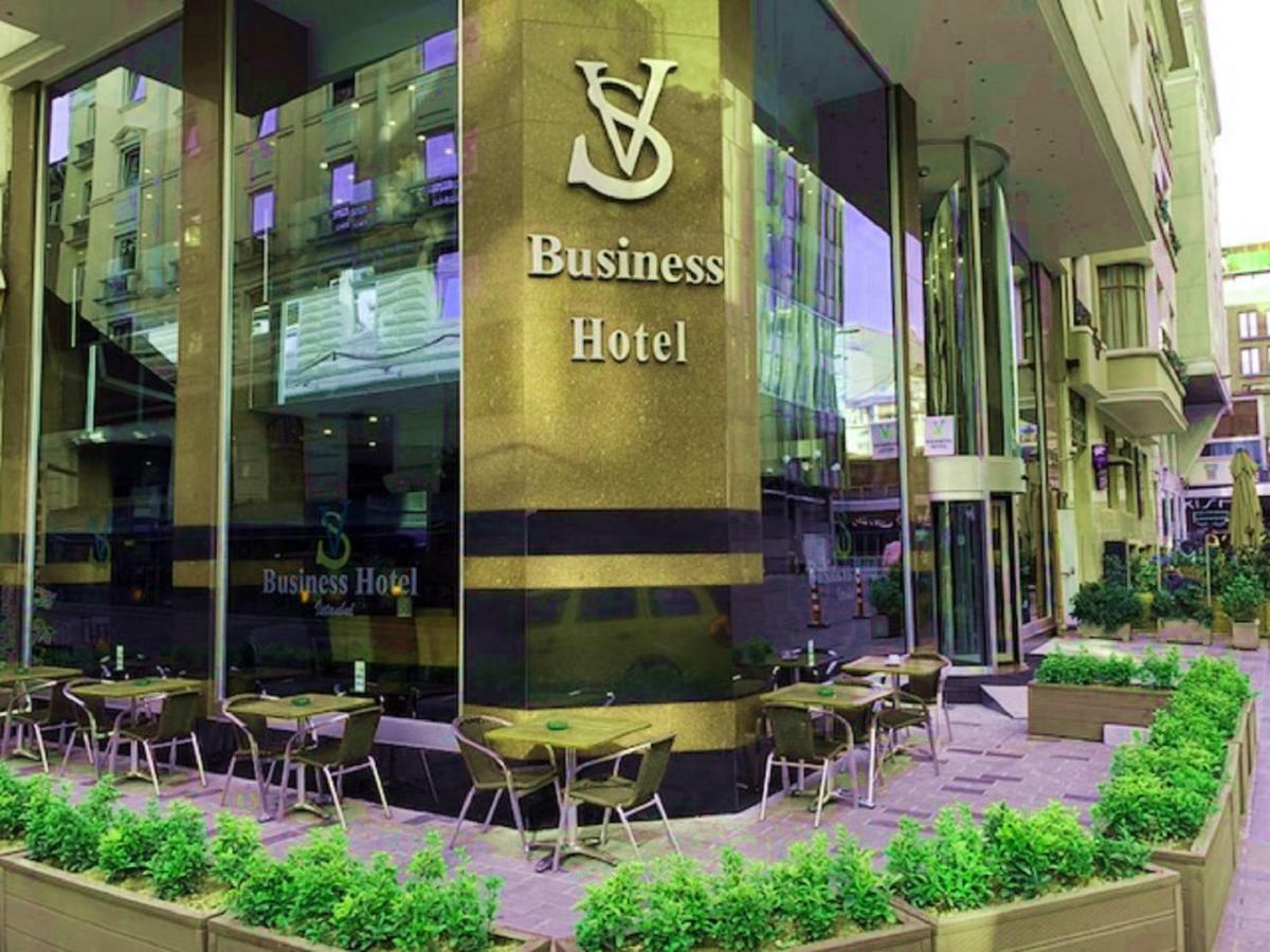Sv Business Hotel Taksim Istambul Exterior foto